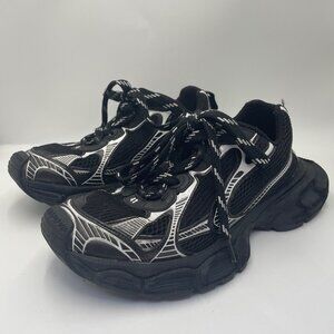 Balenciaga Black Silver Chunky Dad Sneakers Men’s Size EU 41 (US 8) 95% New